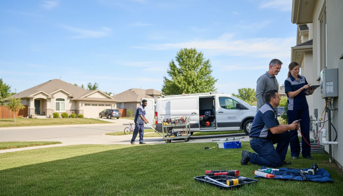 Tankless water heater service in Centennial, WY